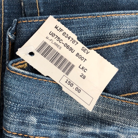 NWT 7 For All Mankind Boot Cut Jean - Picture 2 of 8